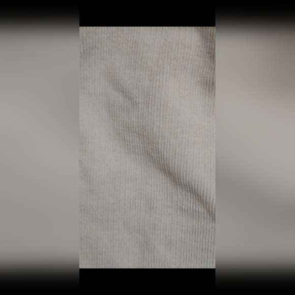 FREE PEOPLE Old School Love Corduroy Pinafore Dress In Cream. Size 2 - Picture 3 of 14